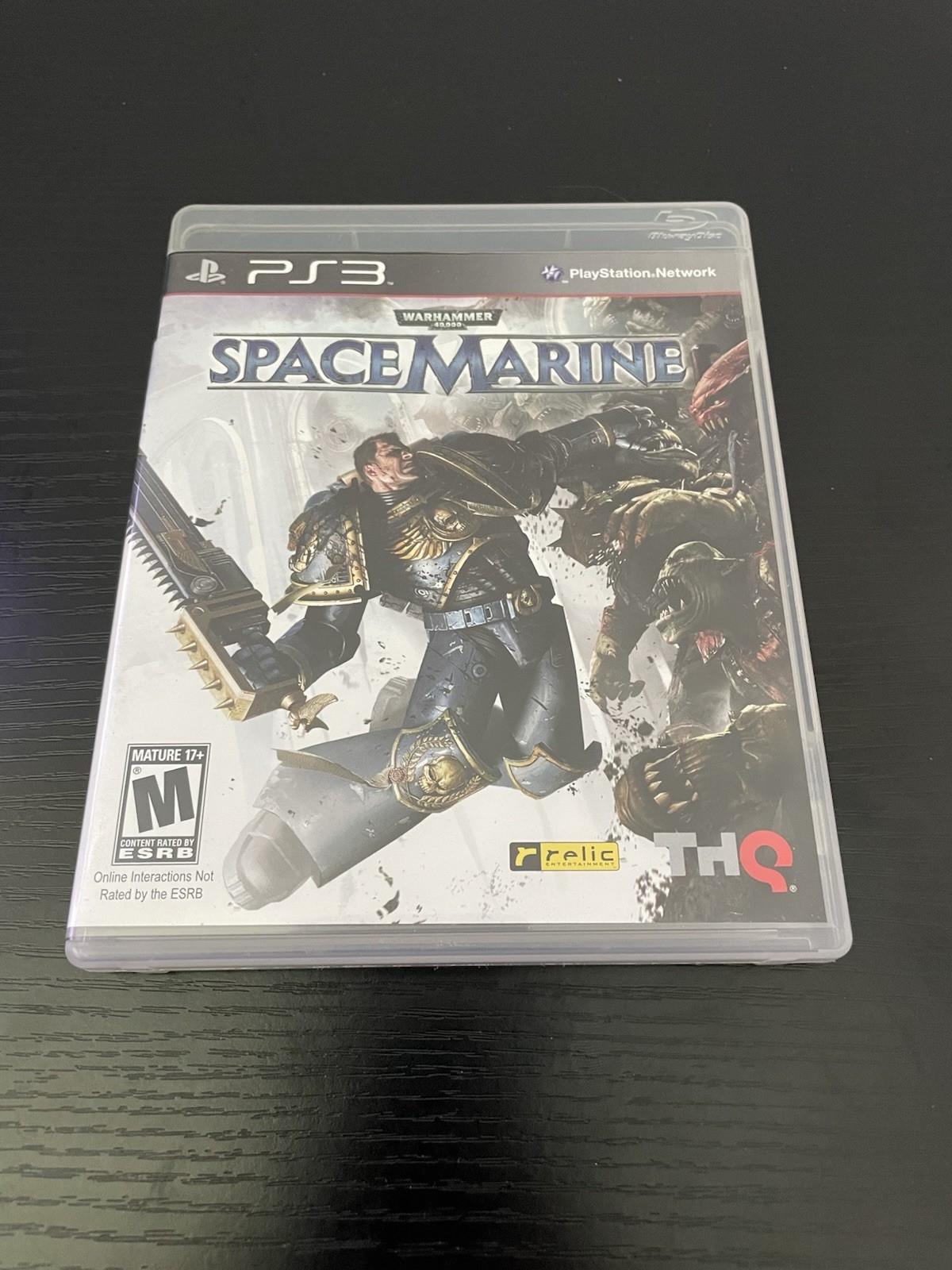 COMPLETE Warhammer 40,000: Space Marine (Sony PlayStation 3, 2011) PS3