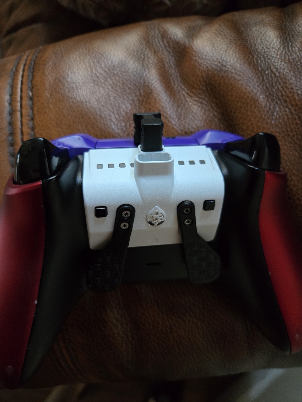 Microsoft Xbox Wired Controller Black Purple Red Custom Ergonomic Series X|S One