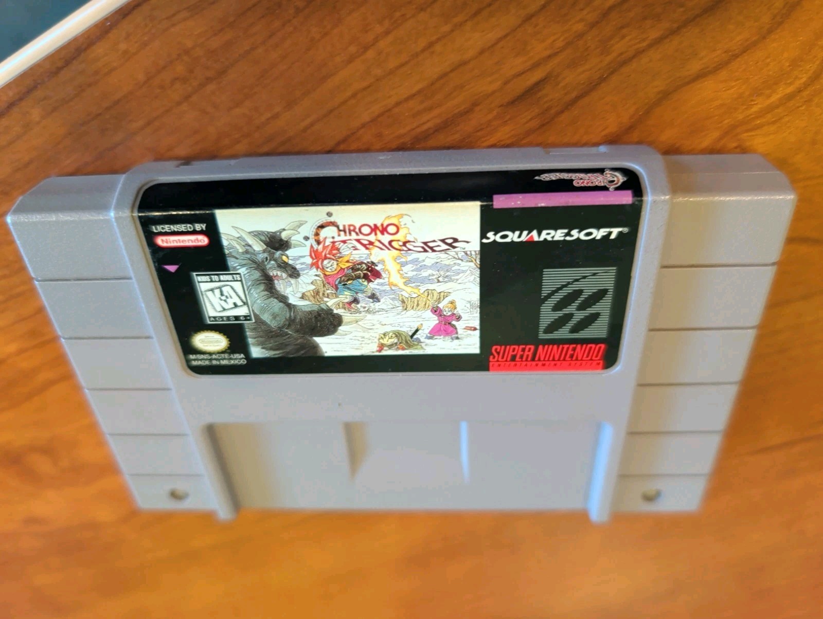 Chrono Trigger Super Nintendo SNES Cartridge Only Authentic Tested & Saving!
