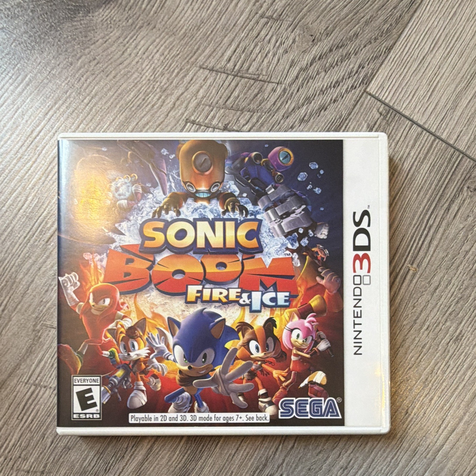 SEGA Sonic Boom: Fire & Ice Nintendo 3DS Multiplayer E NTSC-U/C