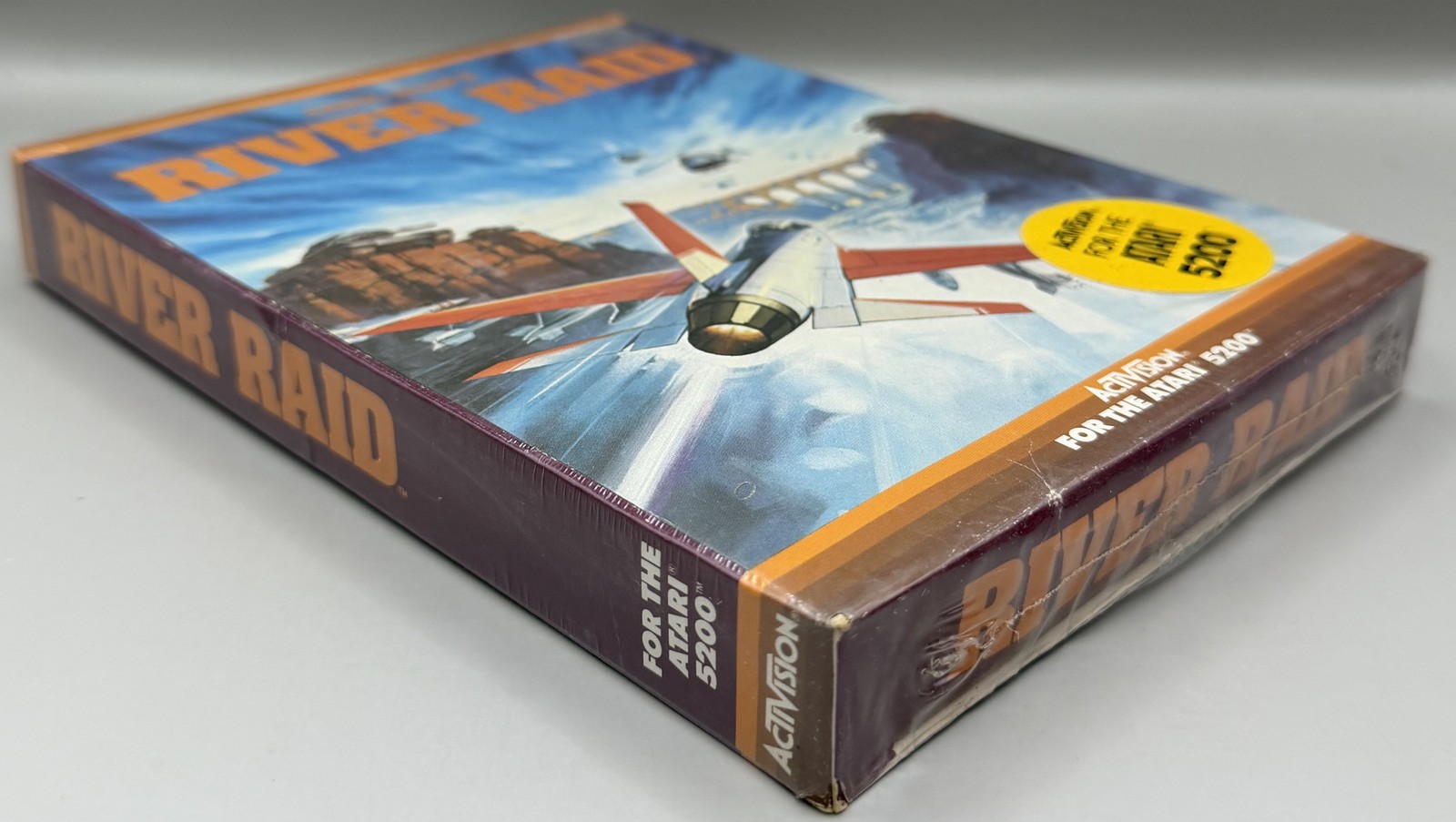 River Raid (Atari 5200, 1982) Factory Sealed