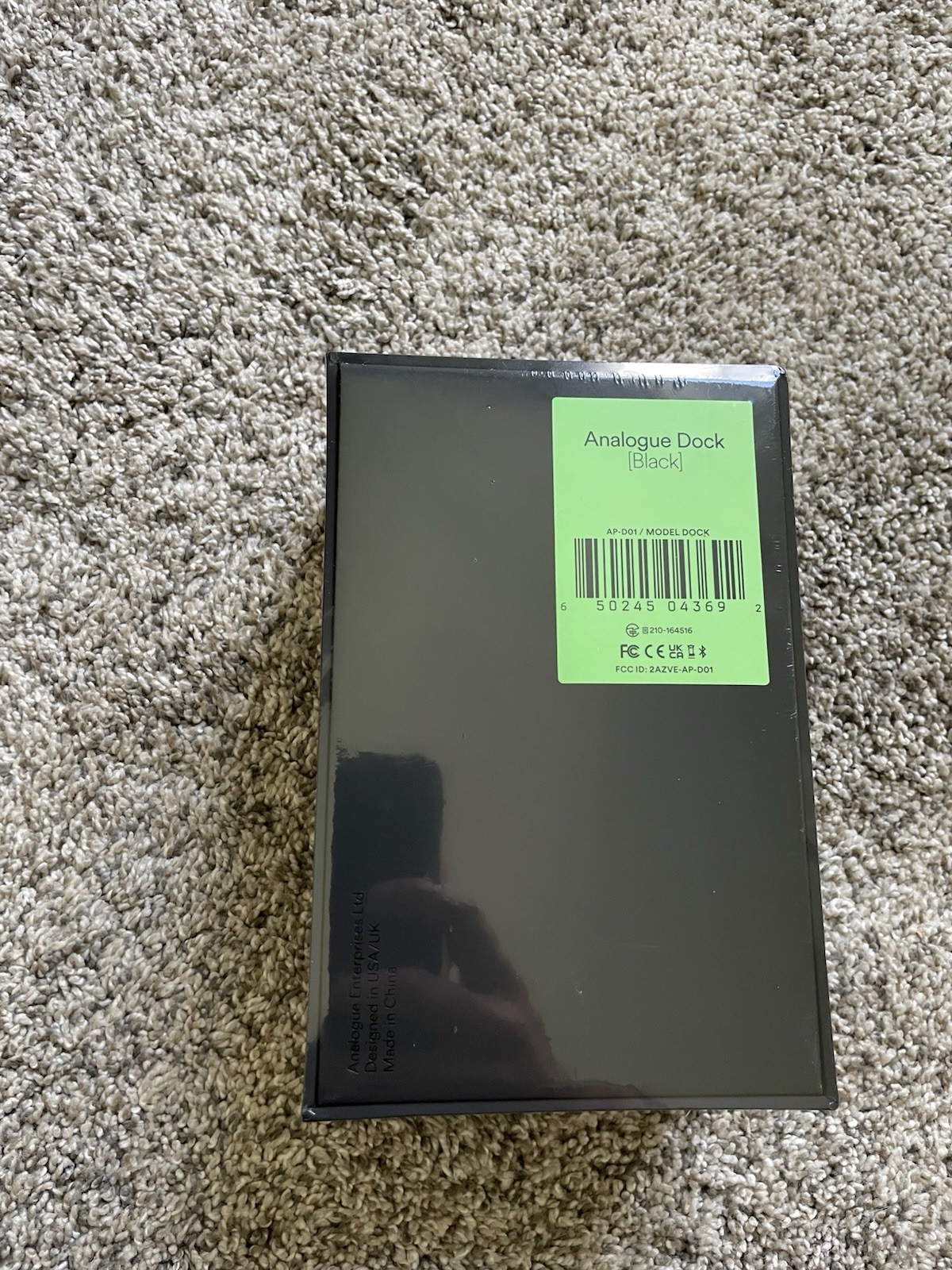 Analogue Pocket Dock, Black, Brand New, Factory Sealed