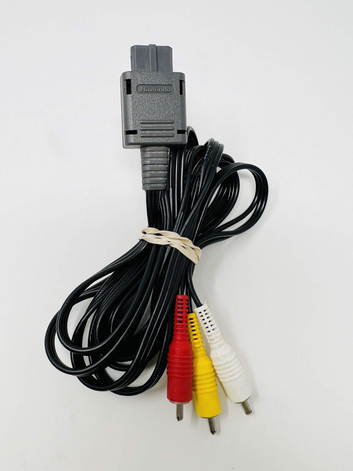 Official ORIGINAL OEM Super Nintendo Brand N64 Gamecube SNES AV RCA Video Cable