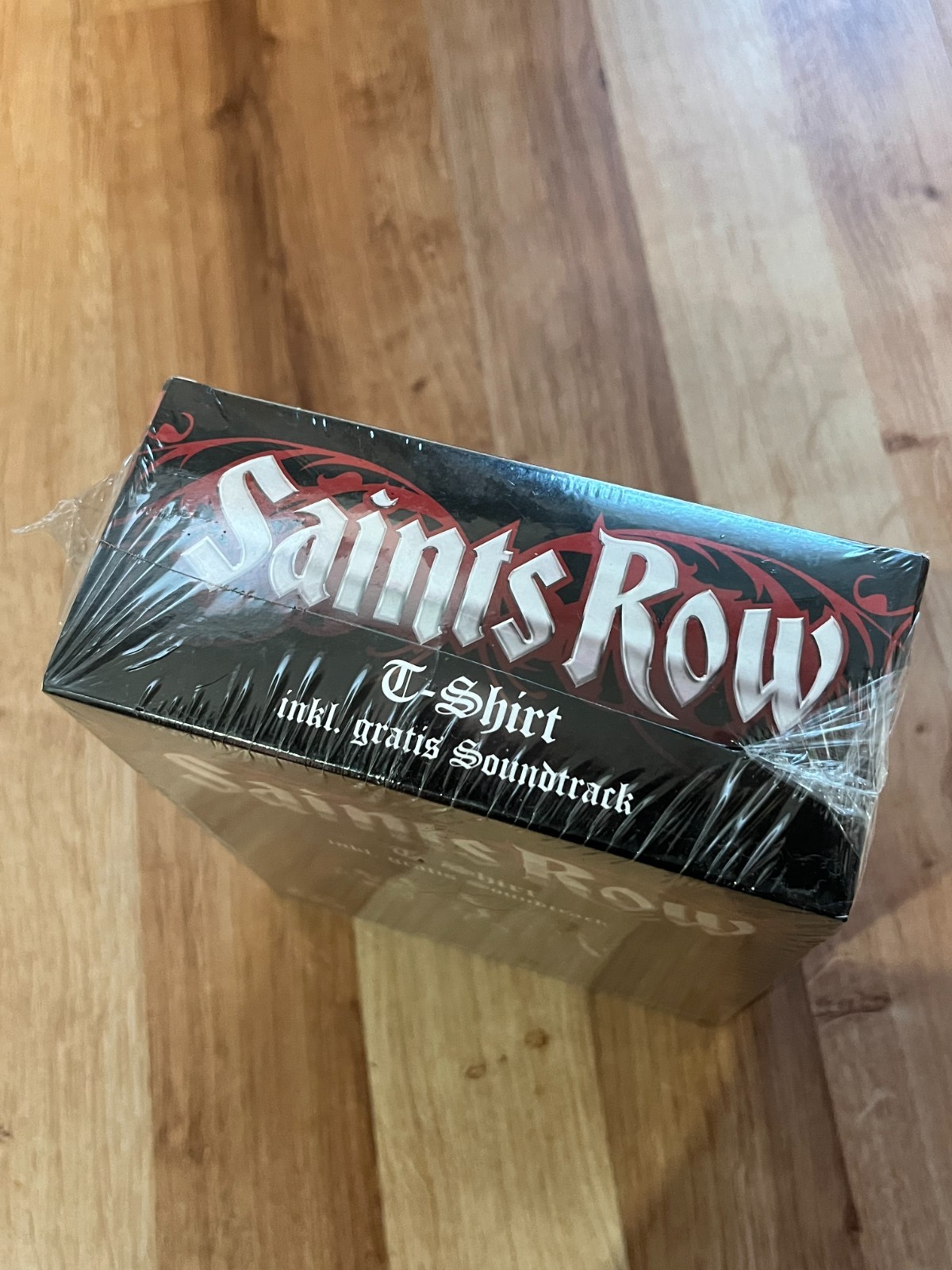 SEALED Saints Row 1 2006 Box Set Soundtrack And Shirt XXL Germany Exclusive RARE
