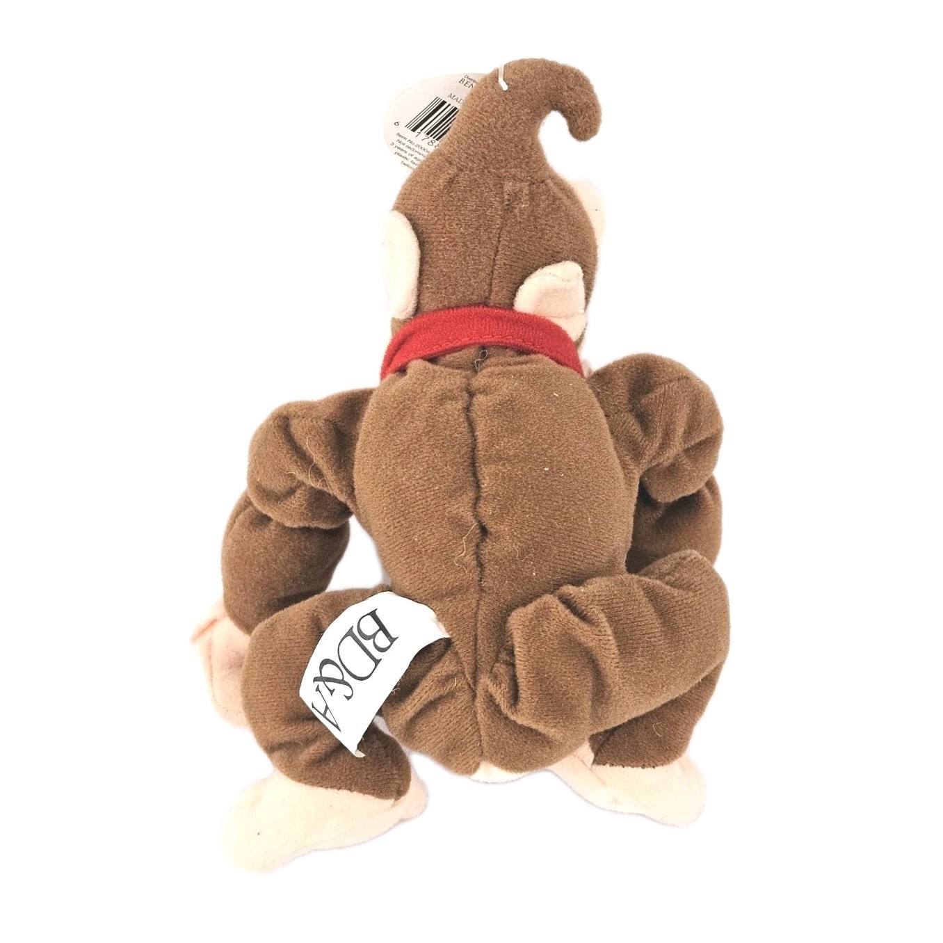 Vintage Nintendo 64 Donkey Kong Beanbag Plush + Hang & Tush Tag (BD&A, 1997) Toy