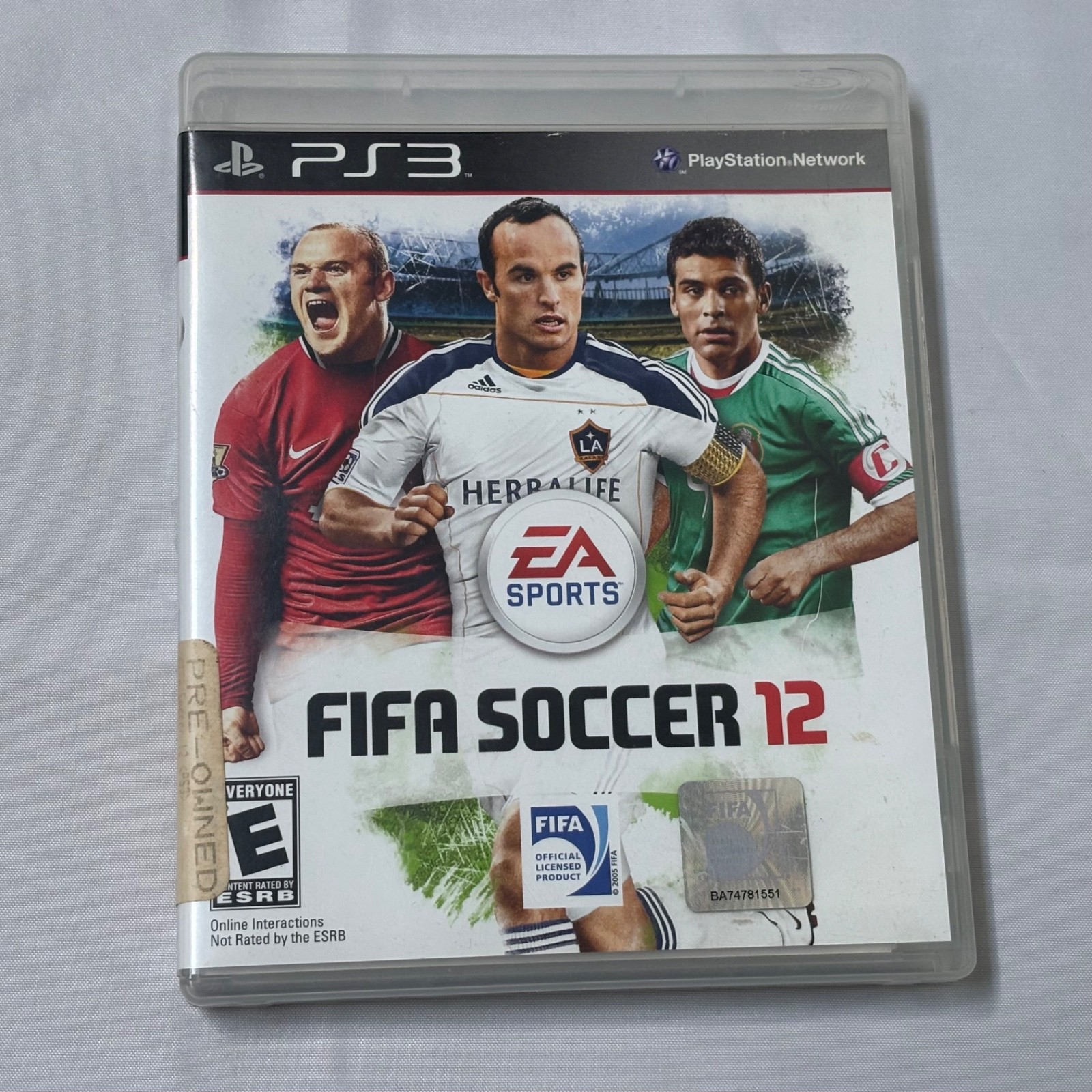 FIFA Soccer 12 (Playstation 3)(2011) Used Rated E By: EA Sports