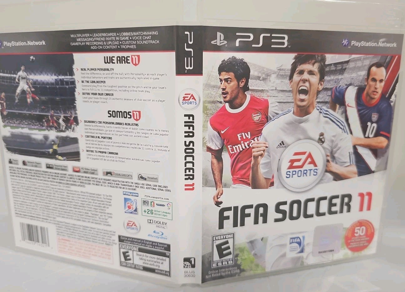 FIFA Soccer 11 12 (Sony PlayStation 3, 2011) Complete and Tested Lot Of 2