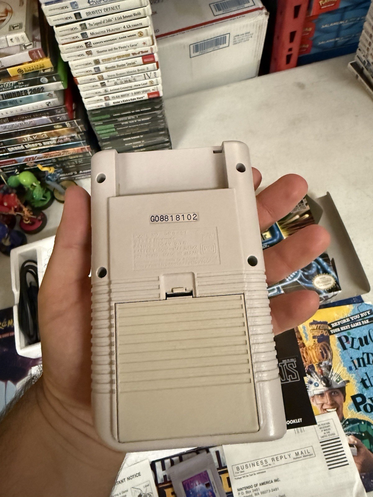 1989 Nintendo Game Boy Console DMG-01 Complete Box w/ Tetris & Manual CIB Works