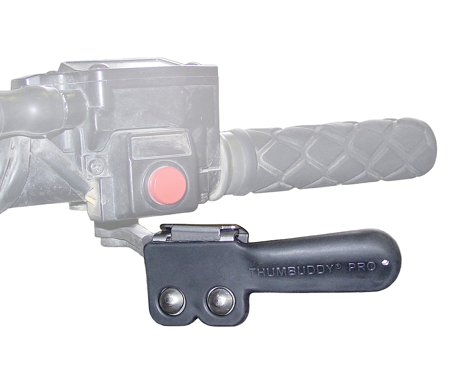 Universal Thumb Throttle Extender for ATV Ergonomic Rubber Comfort Fit
