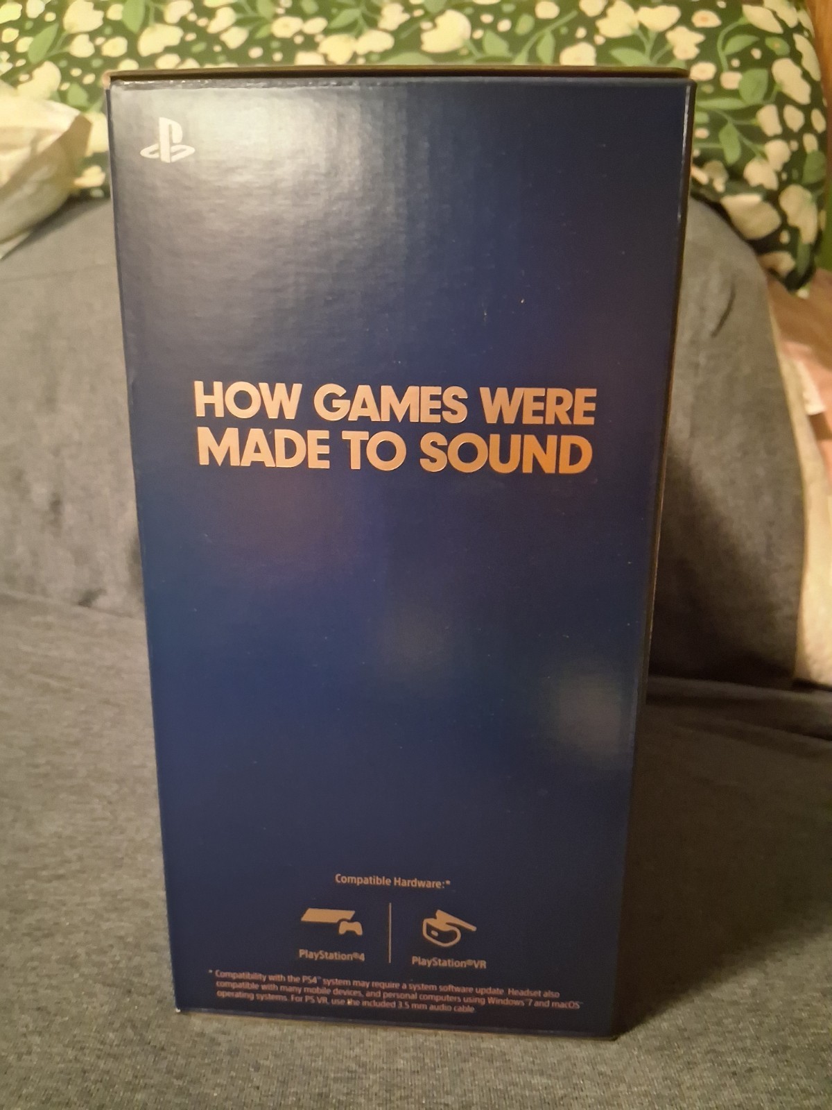 PlayStation Gold Wireless Headset 500 Million Lmtd Edition – New. factory sealed