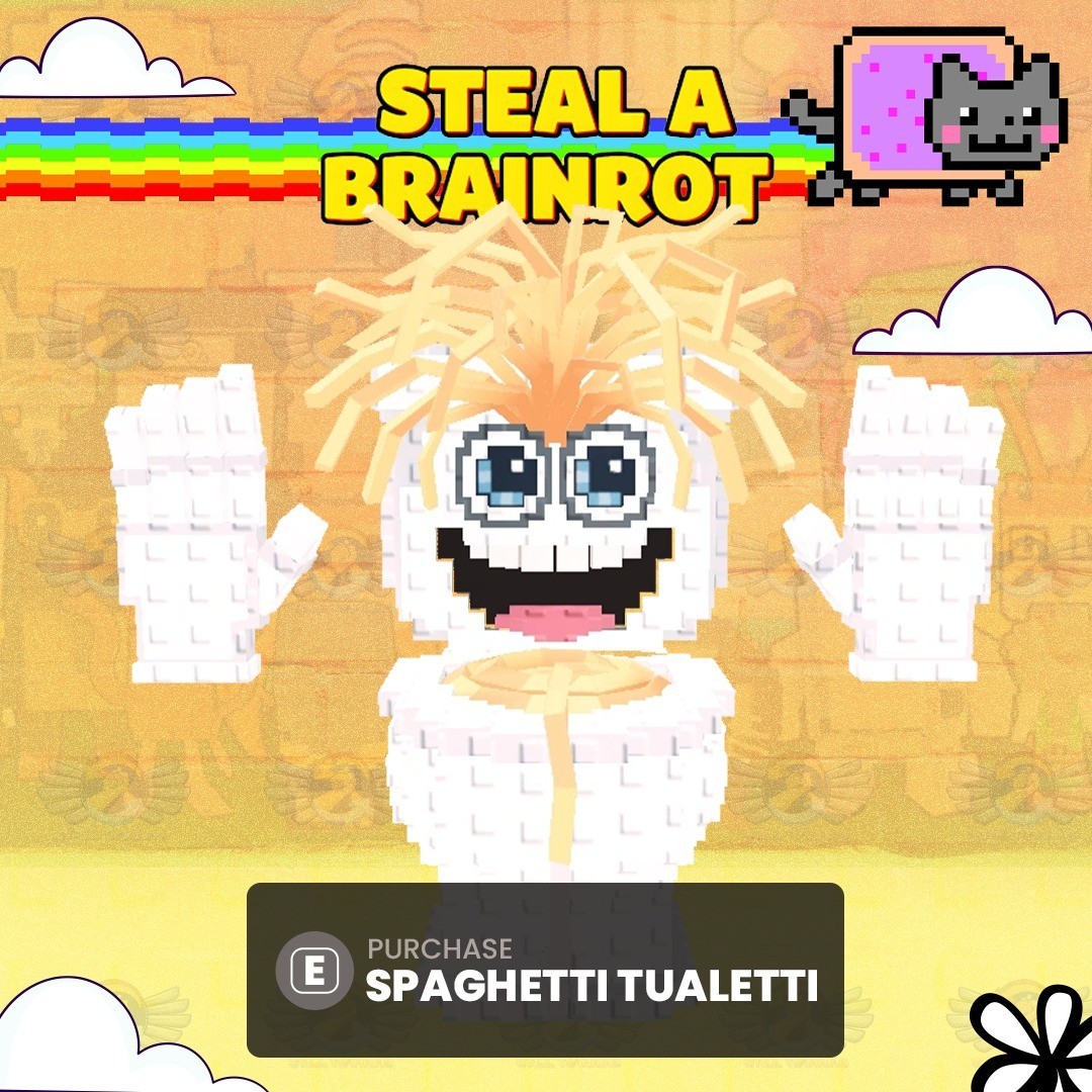 Spaghetti Tualetti – Steal a Brainrot