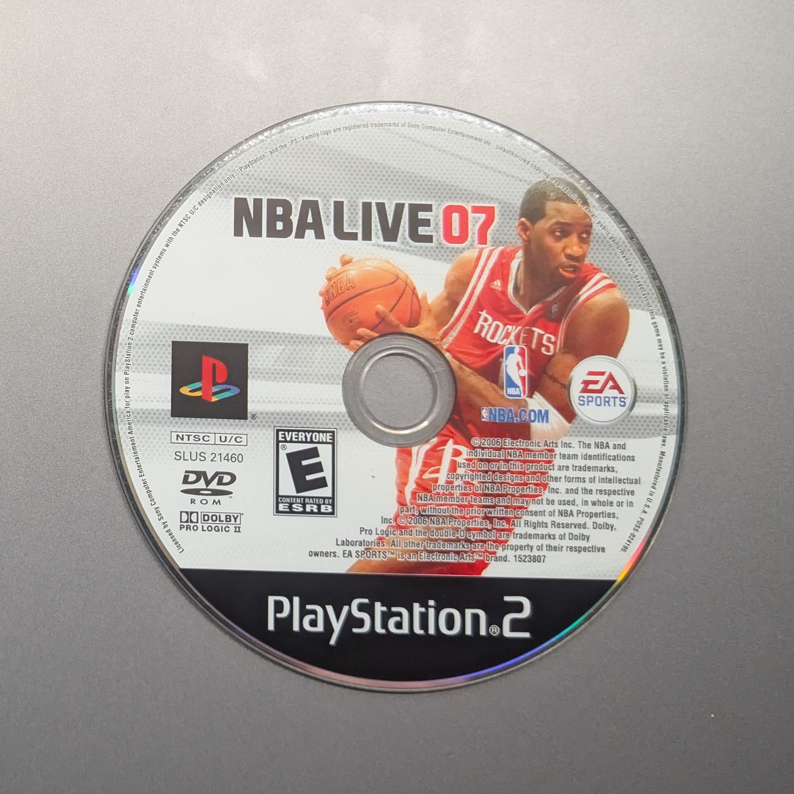 NBA Live 2007 (Playstation 2) – no tracking