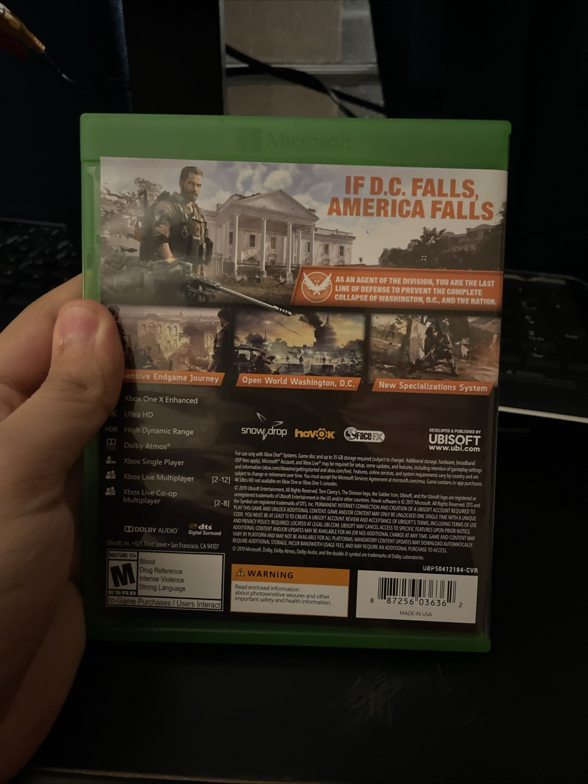 Tom Clancy’s the Division 2 Xbox One With In Game Content Pass