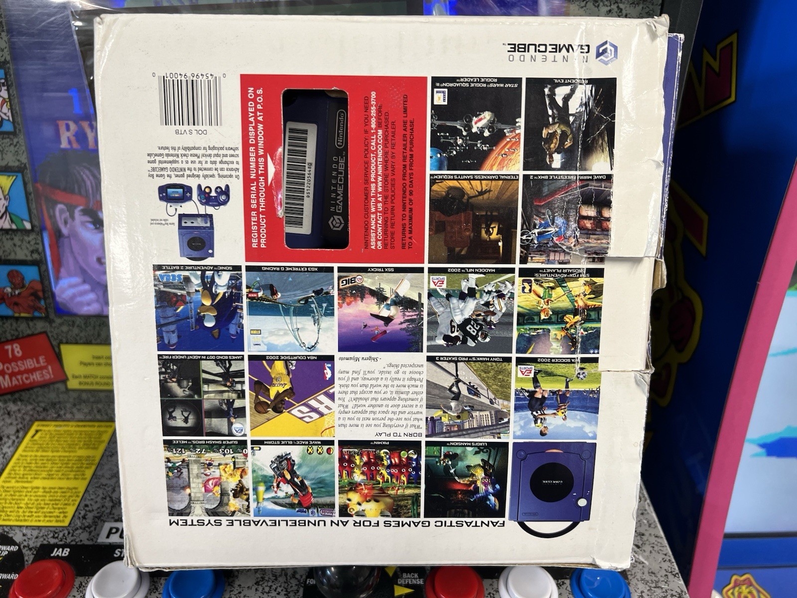 2002 Nintendo Heineken GameCube Indigo Purple Console CIB Limited to 50 Promo