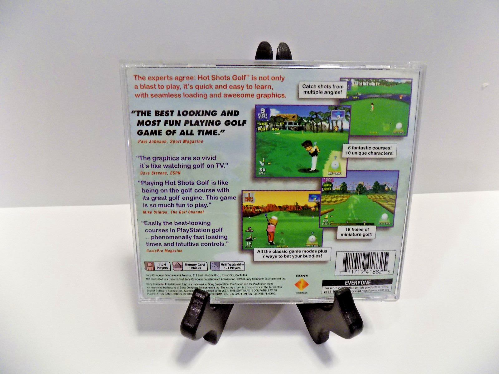 Hot Shots Golf CIB good shape tested PS1 (Sony PlayStation 1, 1998)