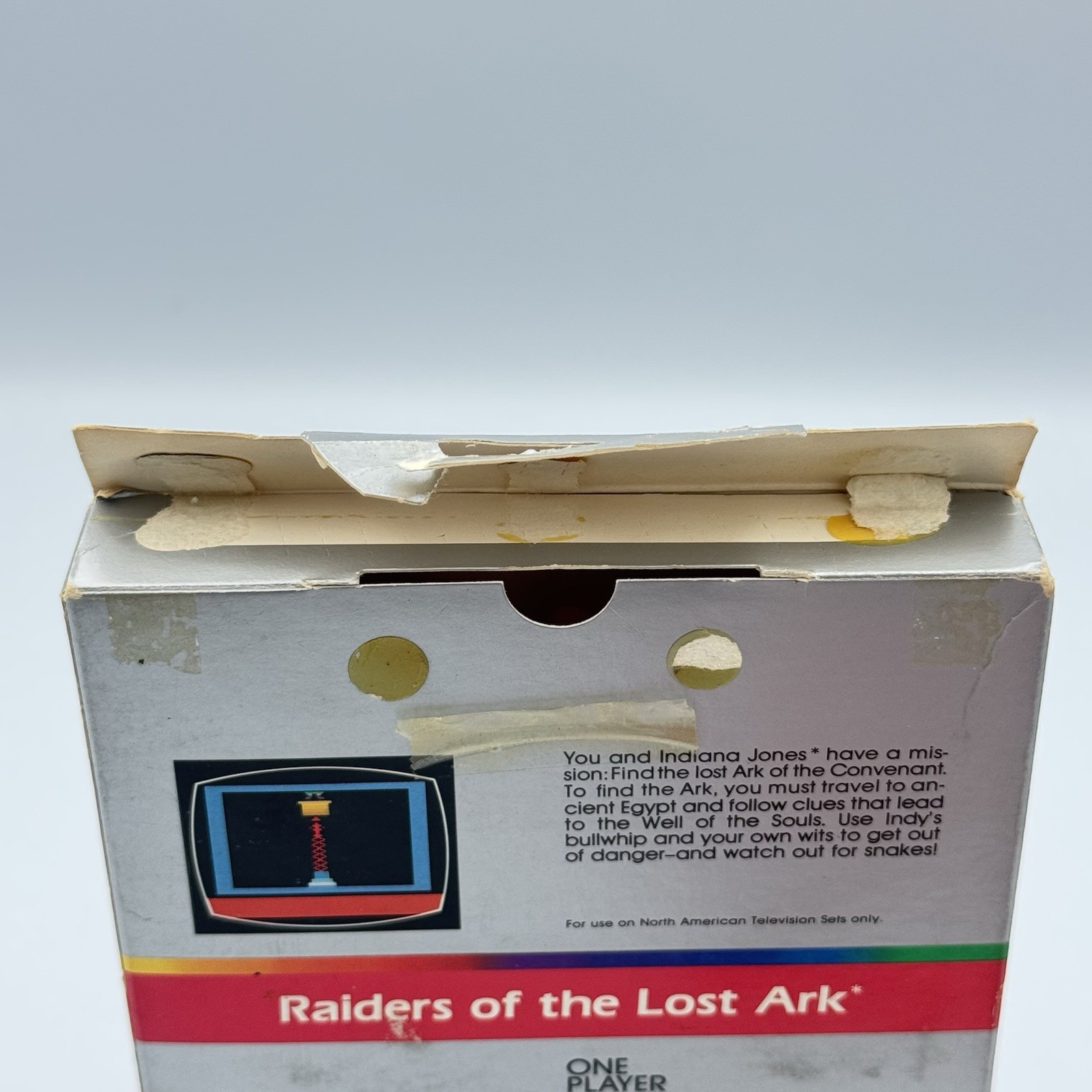 Raiders of the Lost Ark (Atari 2600) CIB Complete with Manual – Tested & Working