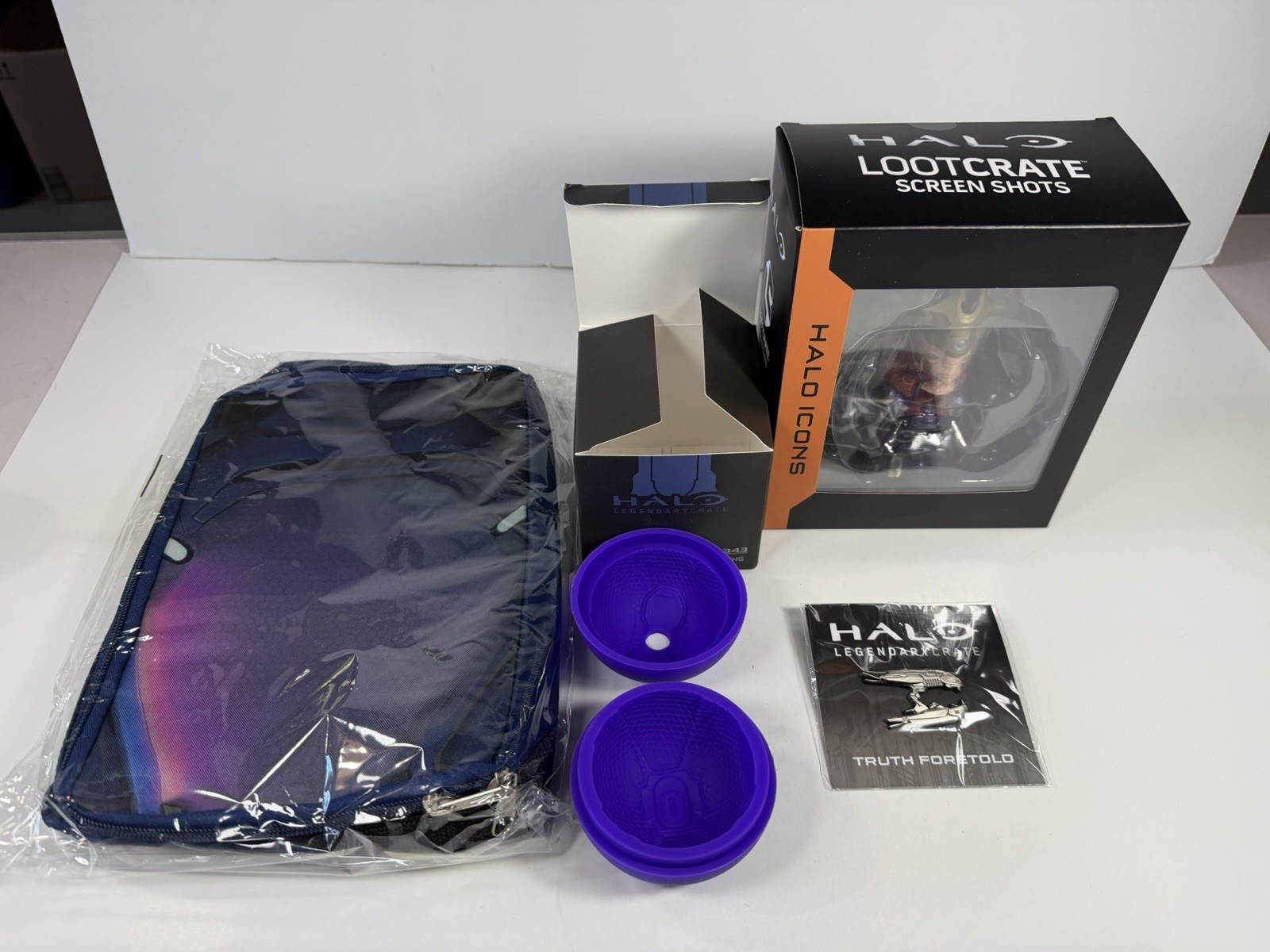 Halo Legendary Loot Crate TRUTH Foretold Halo Icons Prophet 100% Complete