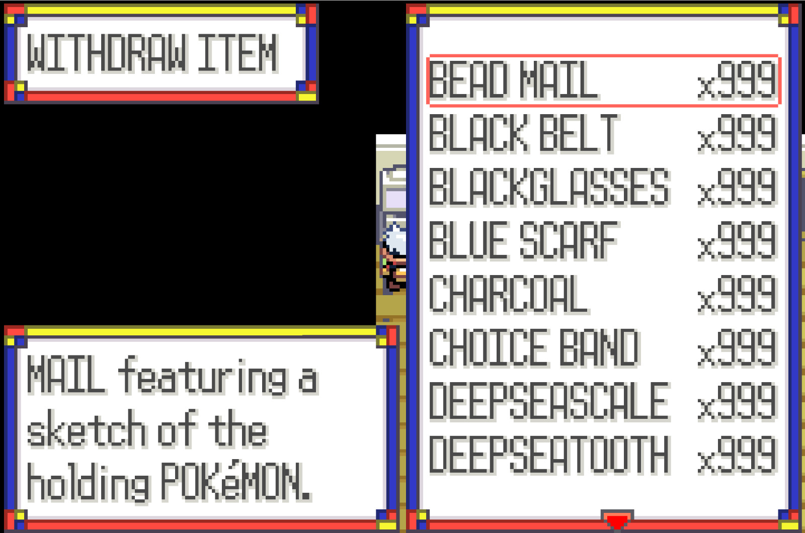 Pokemon Ruby – Gameboy Advance – Shiny Living Dex, Max Items, Events Unlocked!