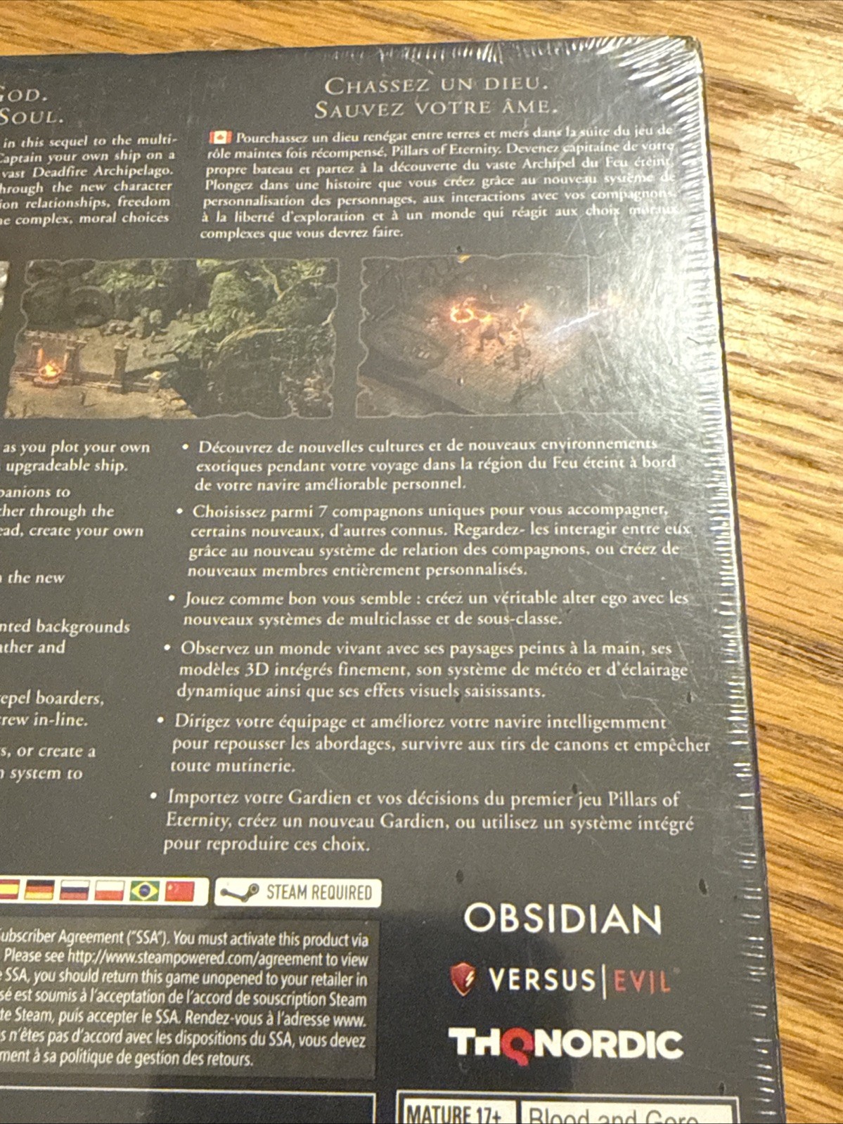 Pillars of Eternity II: Deadfire – Linux / MAC / PC Steam Required NEW SEALED