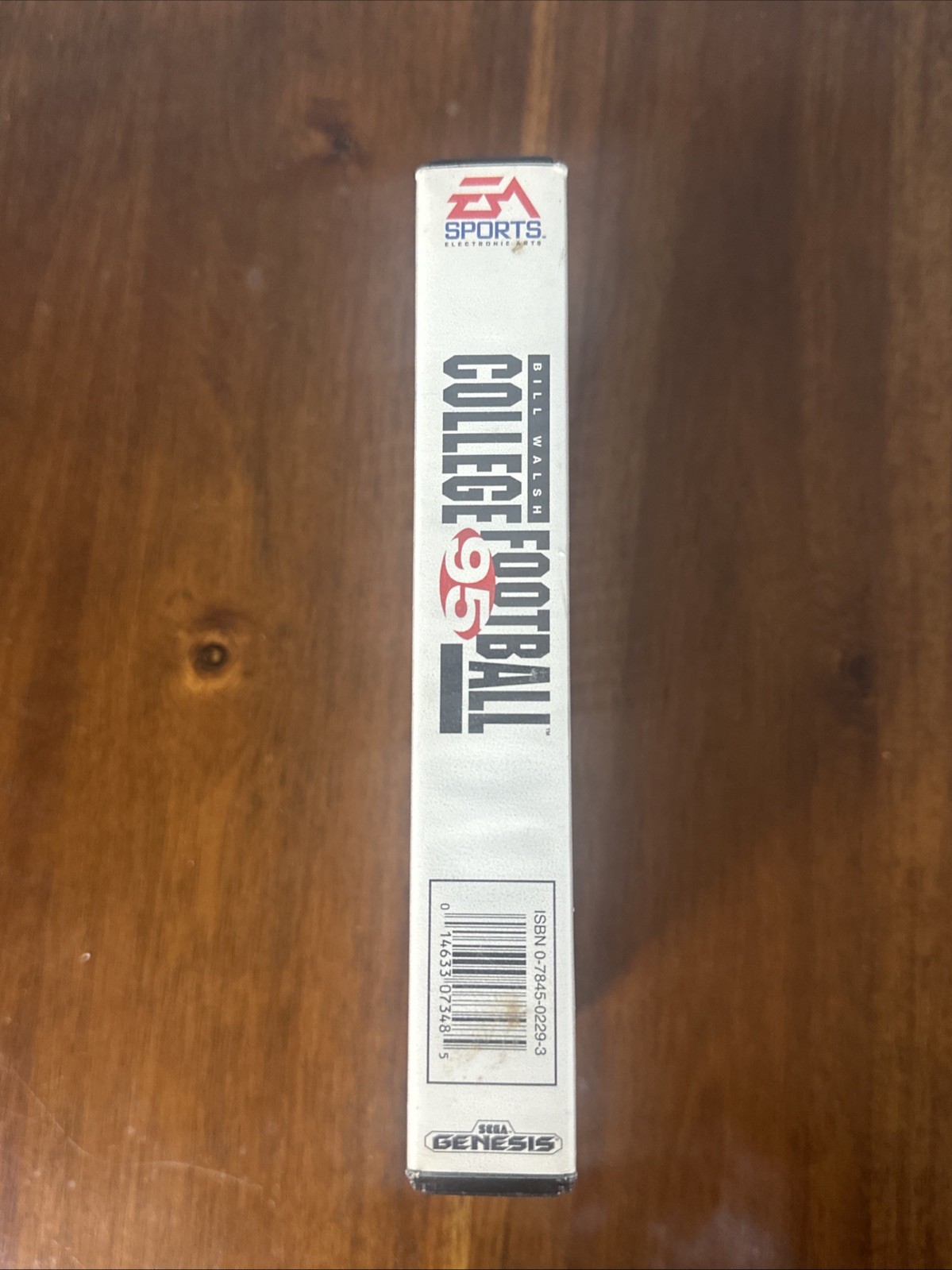 Bill Walsh College Football 95 (Sega Genesis 1994) Complete with Playbook Tested