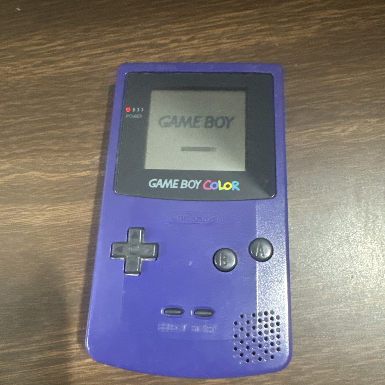 Nintendo Gameboy Boy Color Grape Purple Console CGB-001 OEM
