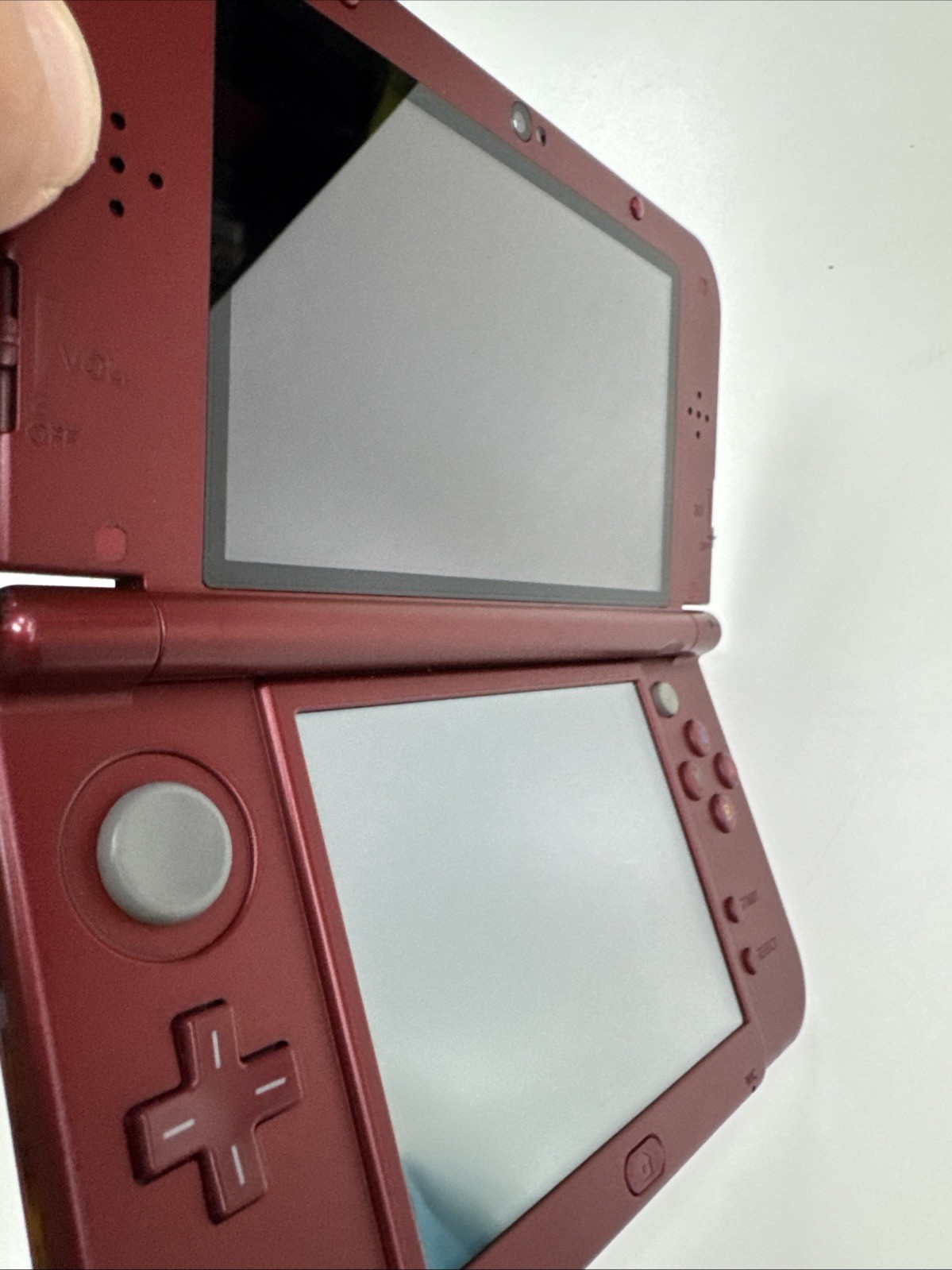 TOP IPS Nintendo NEW 3DS XL Metallic Red Game Console RED-001