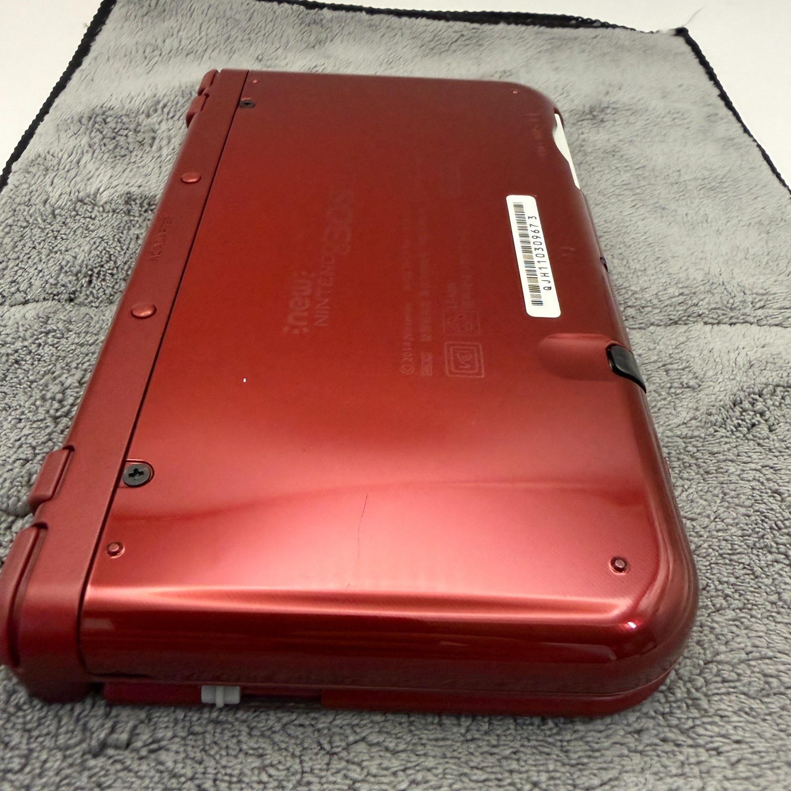 【Near Mint】TOP IPS Nintendo NEW 3DS LL XL Metallic Red Handheld Game Console