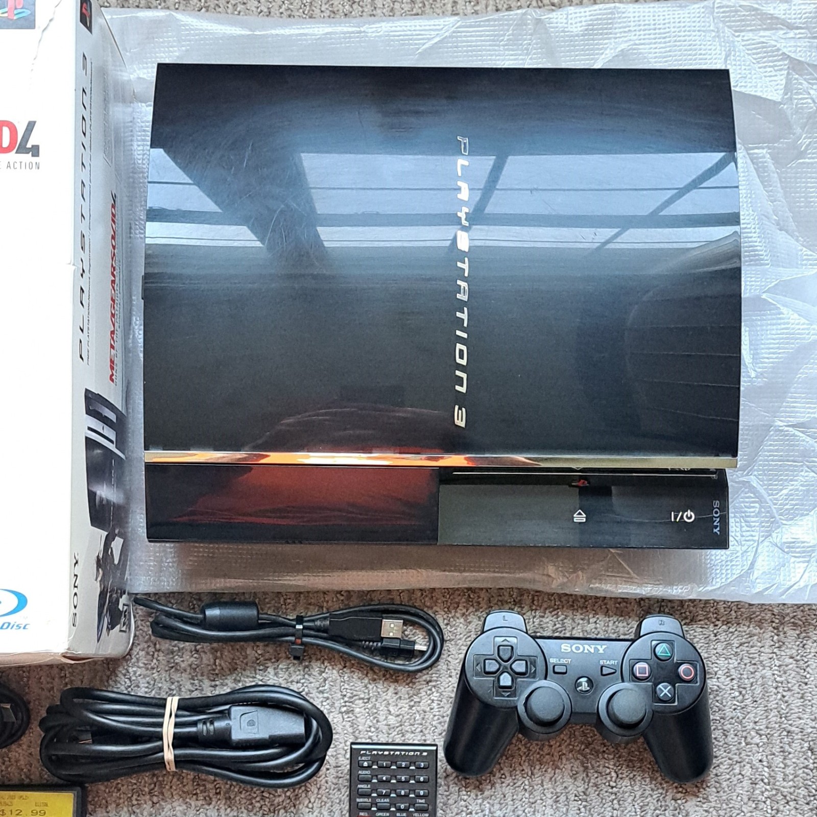 ✅ Sony PlayStation 3 80GB Console PS3 Bundle CECHE01 Backwards Compatible w/ Box