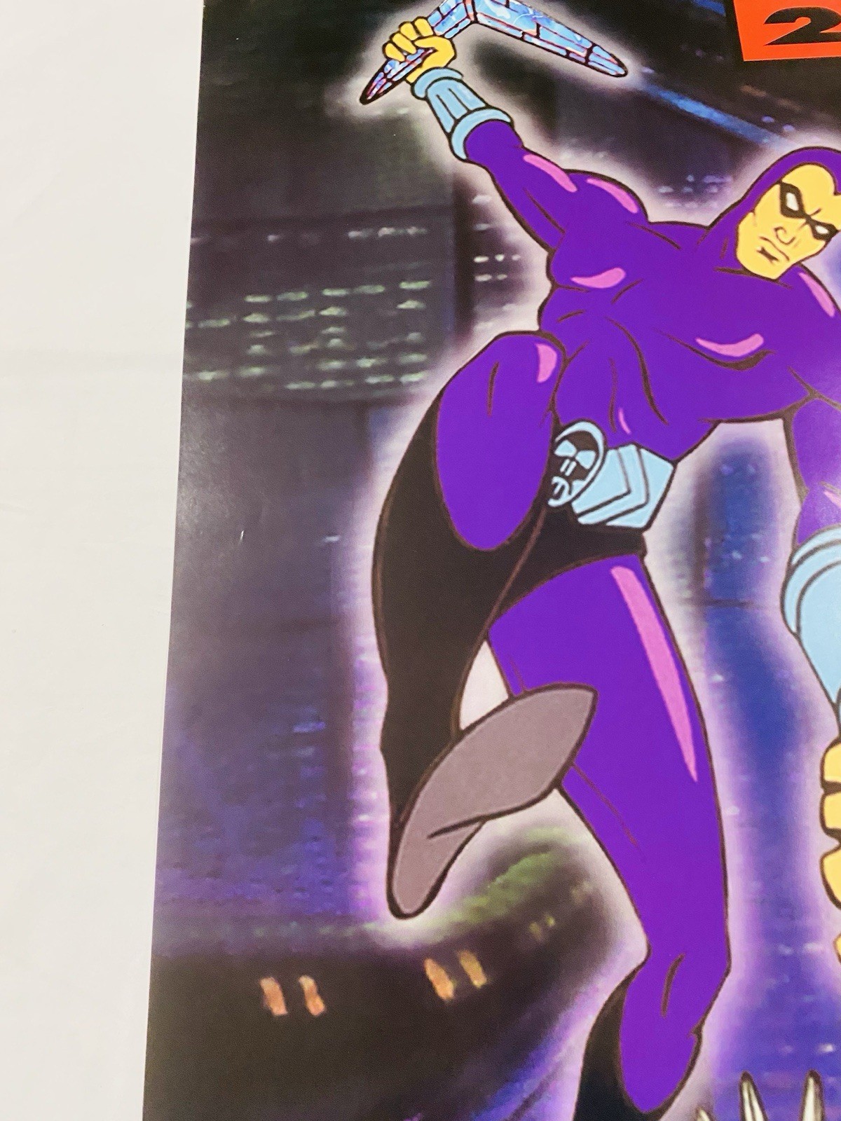 RARE 1995 PHANTOM 2040 ORIGINAL ROLLED 26×38” STORE PROMO POSTER SNES SEGA