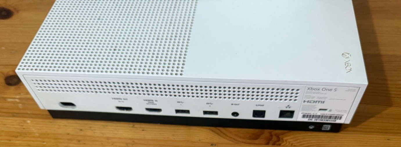 Microsoft Xbox One S 500 GB Console – White console only