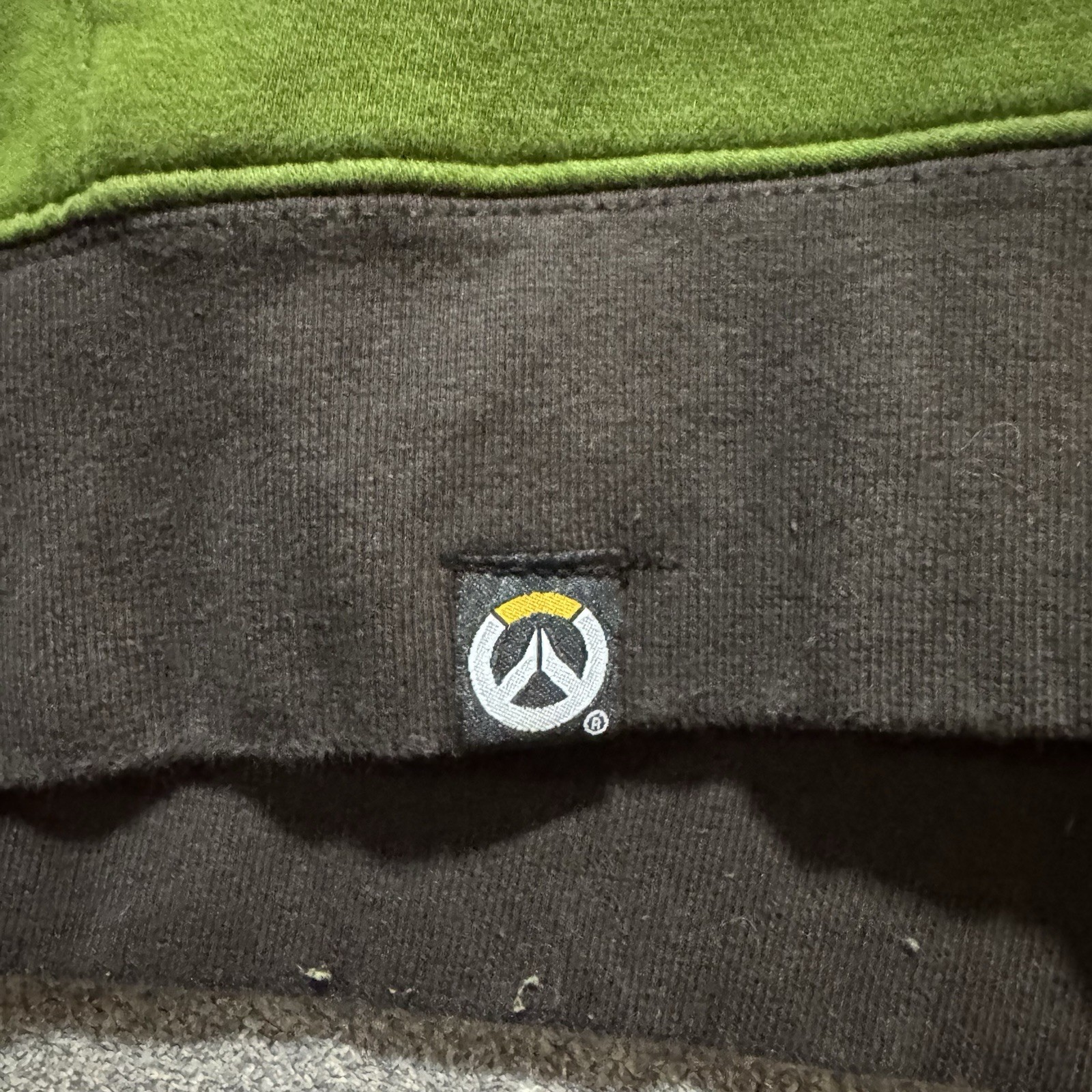 J!NX Overwatch Ultimate Orisa Hoodie Green Large Excellent Blizzard Gaming