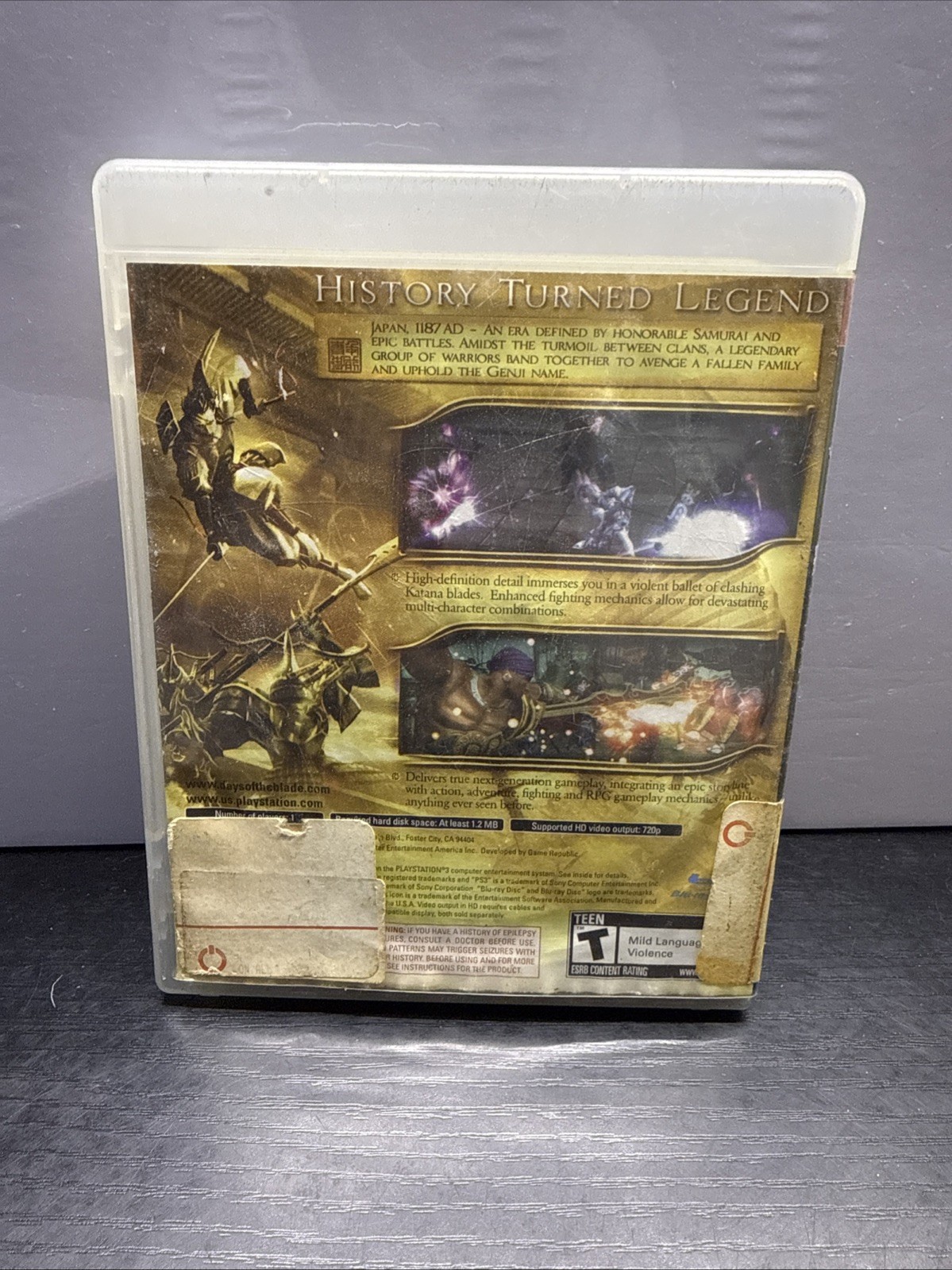 Genji: Days of the Blade (Sony PlayStation 3, 2006)