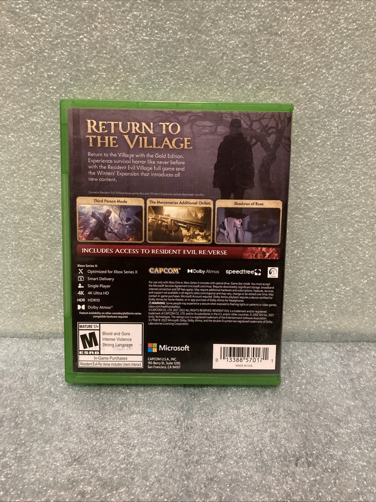 Resident Evil Requiem Microsoft Xbox Series X 4 5 6 Village Biohazard Lot Of 6