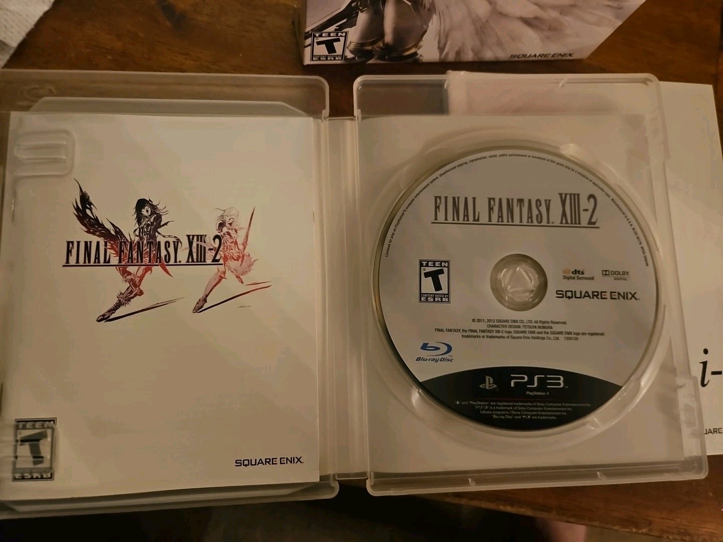 Final Fantasy XIII-2 Novella Edition Sony PlayStation 3 PS3 Complete Tested