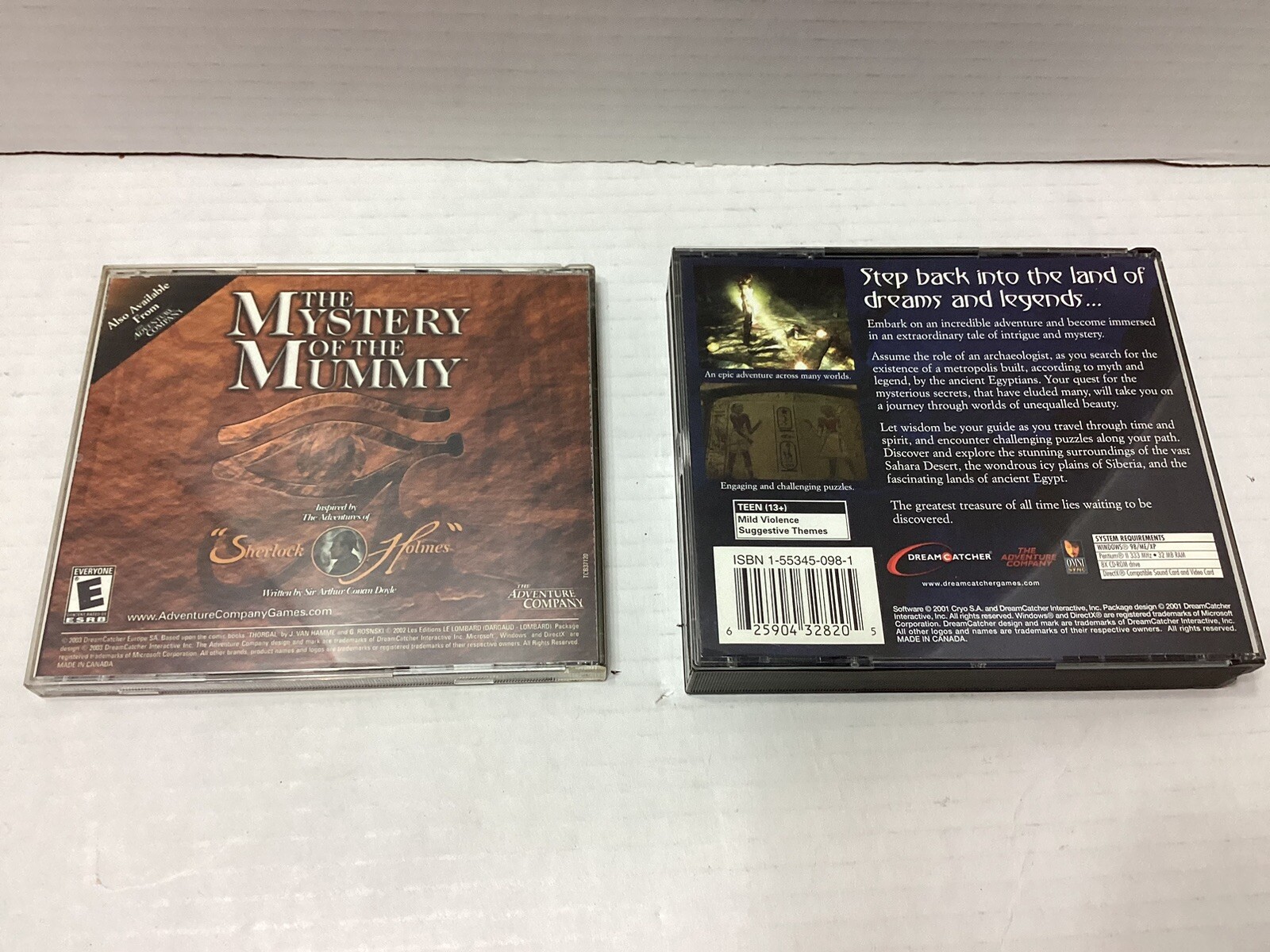 Curse of Atlantis and Beyond Atlantis II PC games The Adventure Company