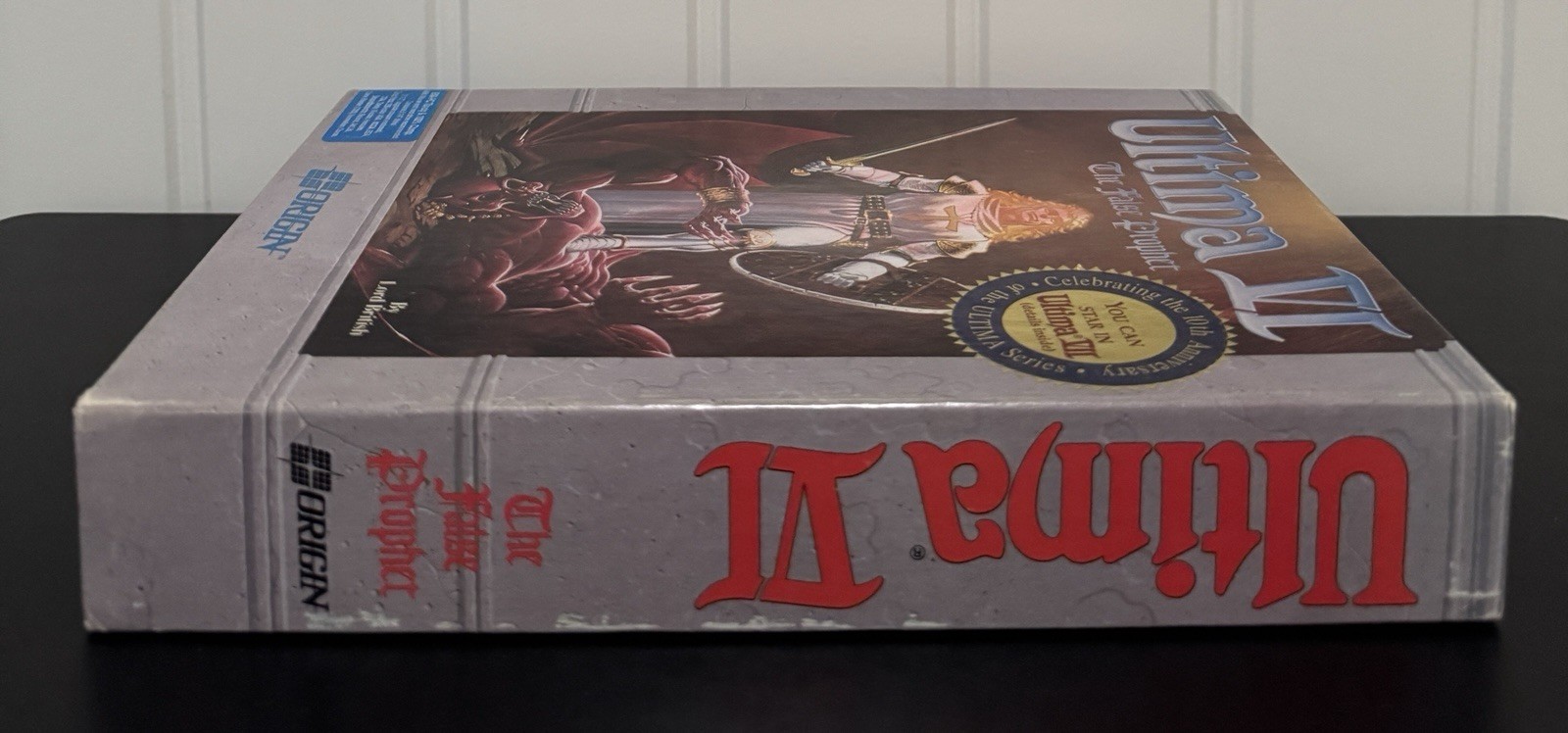 Vintage Ultima VI The False Prophet PC CIB w/ Map Manuals Disks + 1990 Receipt