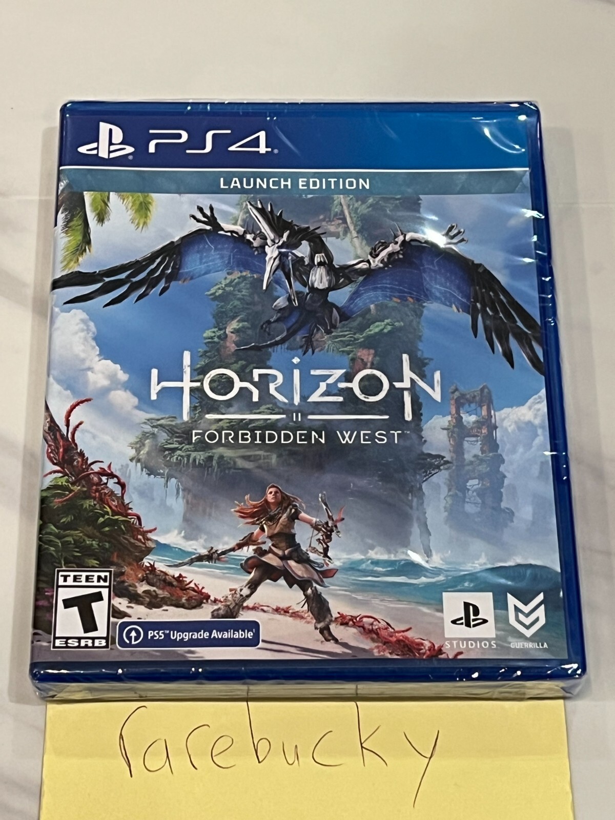 Horizon Forbidden West Launch Edition (PS4 Playstation 4) NEW SEALED Y-FOLD MINT