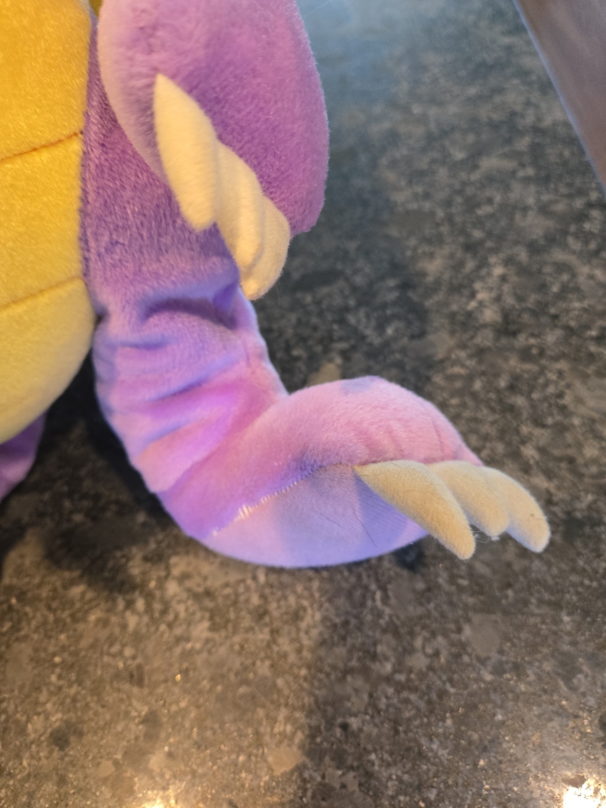 Vintage 2001 Plush Stuffed Spyro The Dragon Plush 23″ Tall