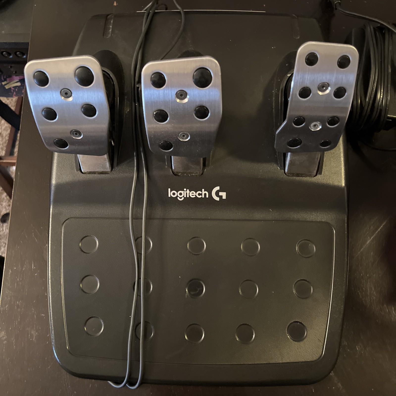 Logitech G29 Driving Force Racing Wheel And Pedal Set W/ Custom Decals