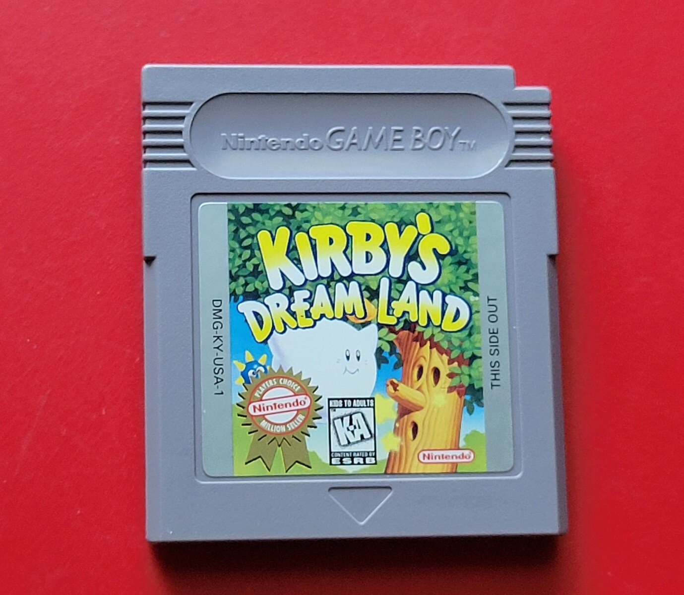 Kirby’s Dream Land Player’s Choice Ed. Nintendo Game Boy Original *Authentic*