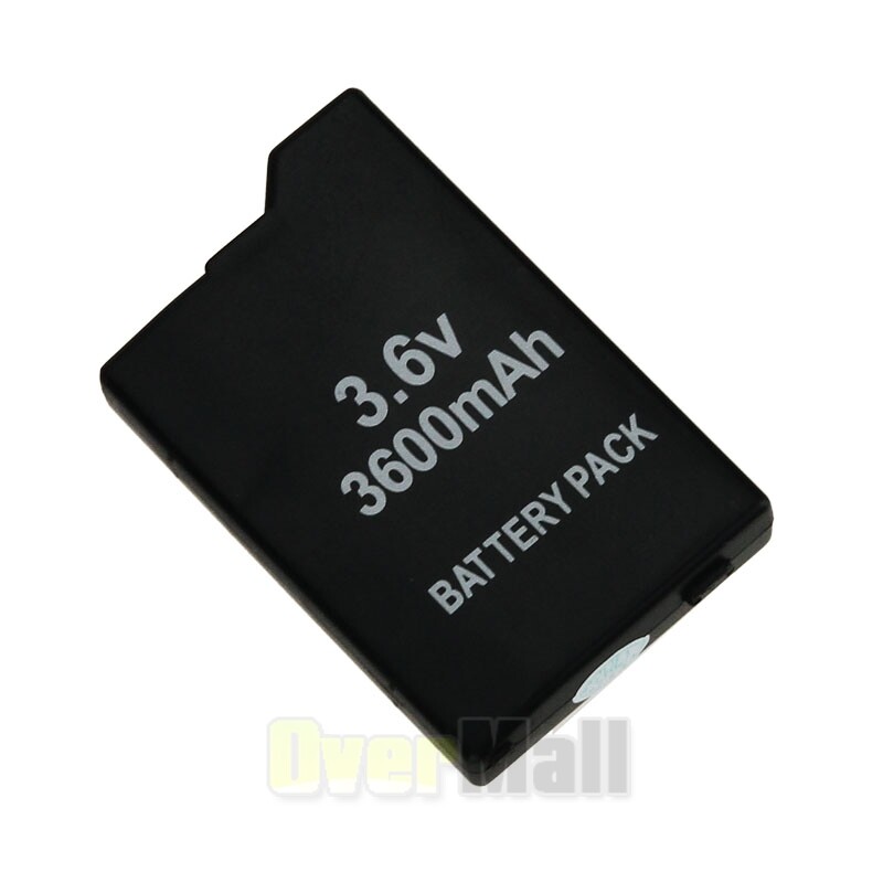 3600mAh Rechargeable Battery for Game PSP Slim 2000/2001/3000/3001/3003 +Charger
