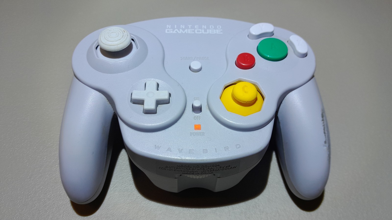 Nintendo Gamecube Wave Bird Wireless Controller – Grey (Not Tested)