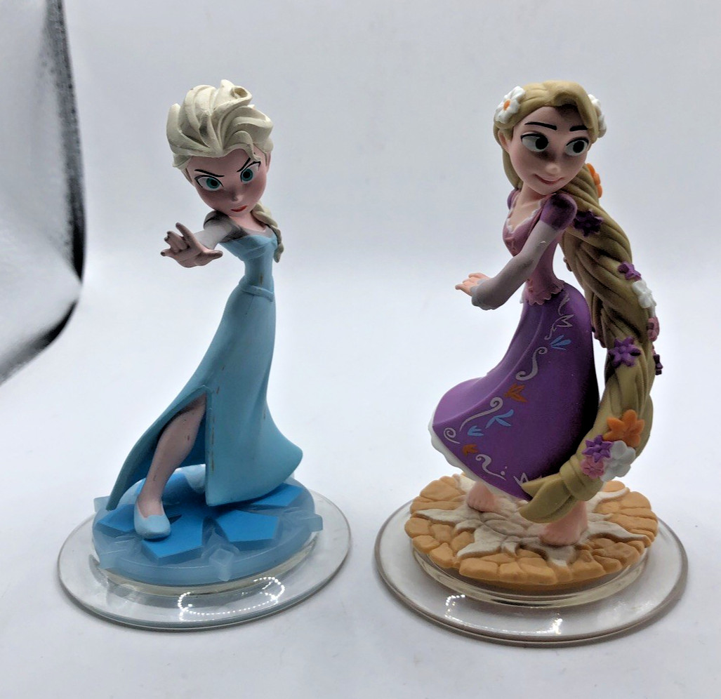 Disney Infinity 1.0 Frozen’s Elsa And Rapunzel