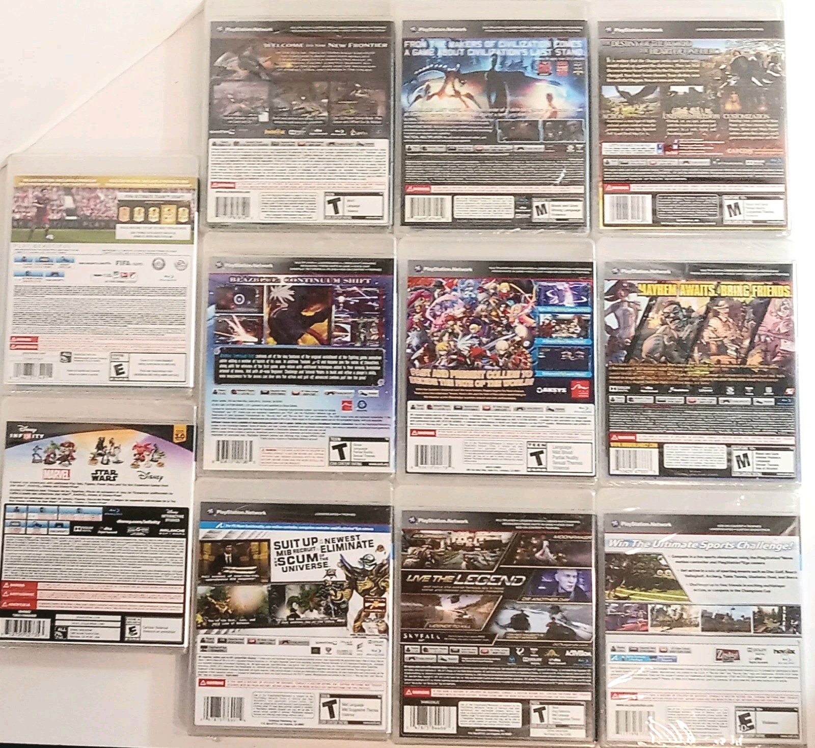 PS3 (Sony Playstation 3) Games Bundle Lot, 11 Brand New Sealed Games