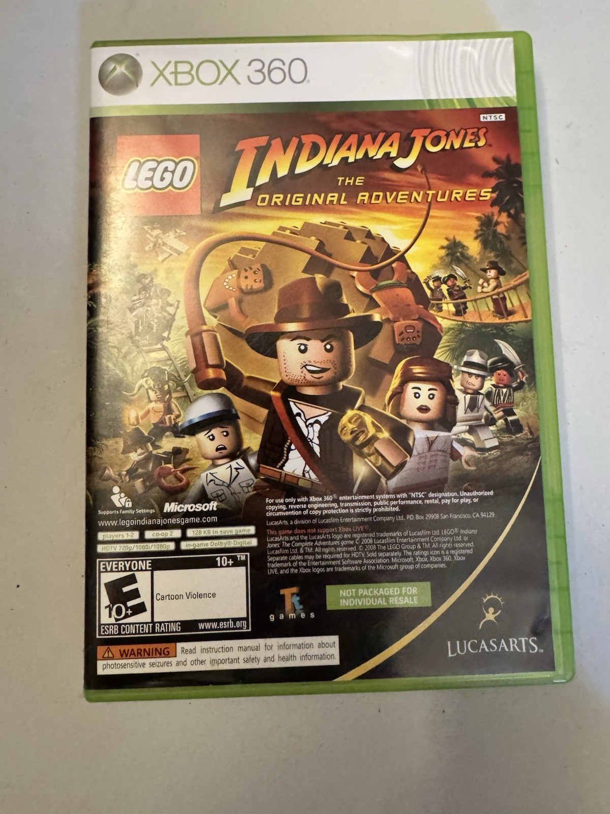 Lego Indiana Jones: The Original Adventures / Kung Fu Panda – Xbox 360