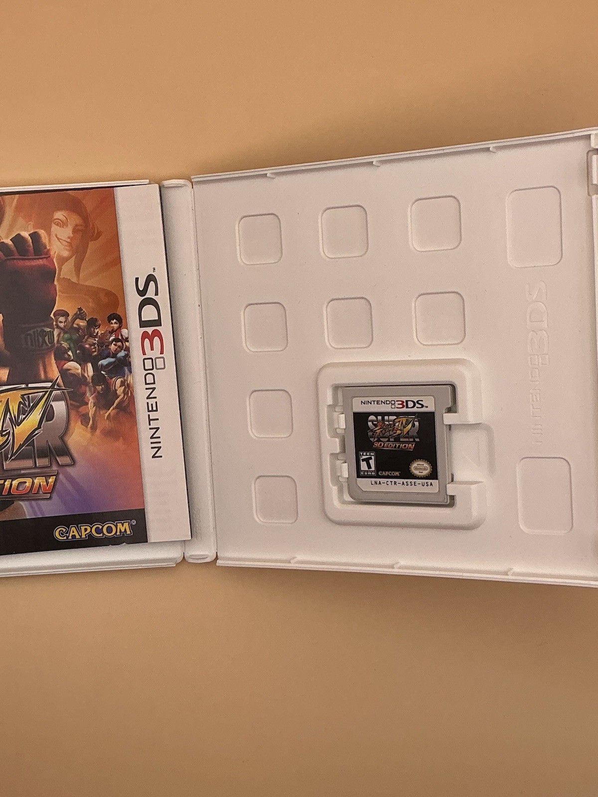 Super Street Fighter IV 3D Edition, Nintendo 3DS CIB UNTESTED