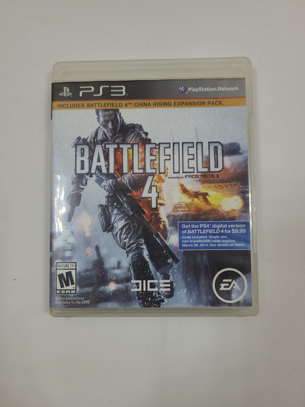 Battlefield 4 Sony PlayStation 3 PS3 Complete Tested Free Shipping.