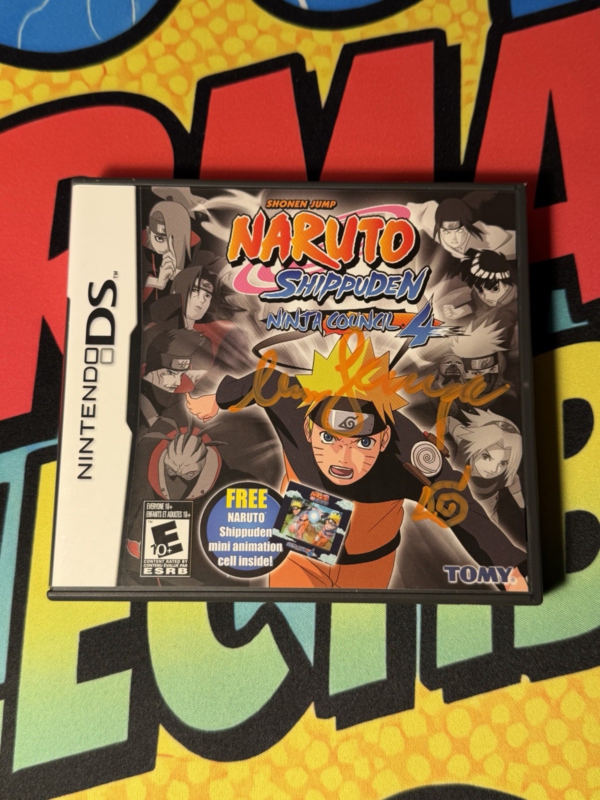 Maile Flanagan signed Naruto Shippuden Ninja Council 4 DS Game – CIB