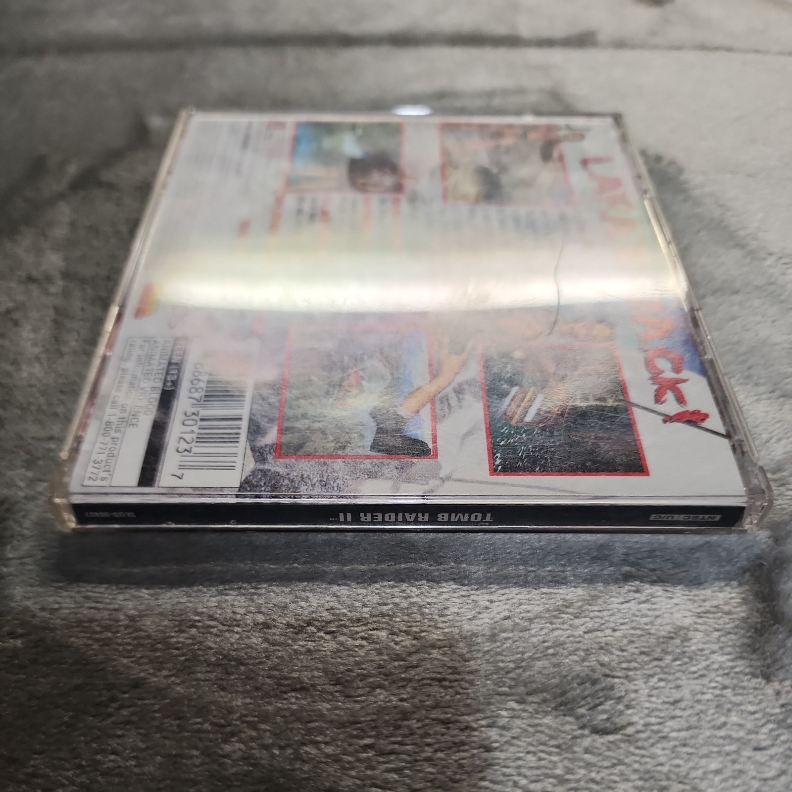 Tomb Raider II – PS1 (PlayStation 1) CIB, Tested and in Original Uncracked Case