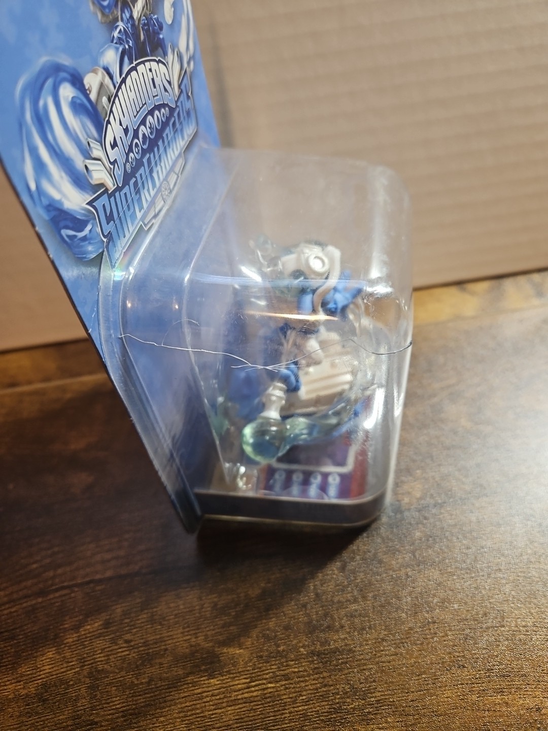 Power Blue Splat – Skylanders Superchargers Damaged Box